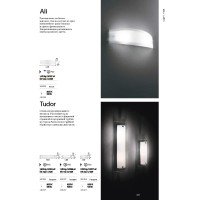 Светильник настенный Ideal Lux Ali AP2 Белый E27 026558