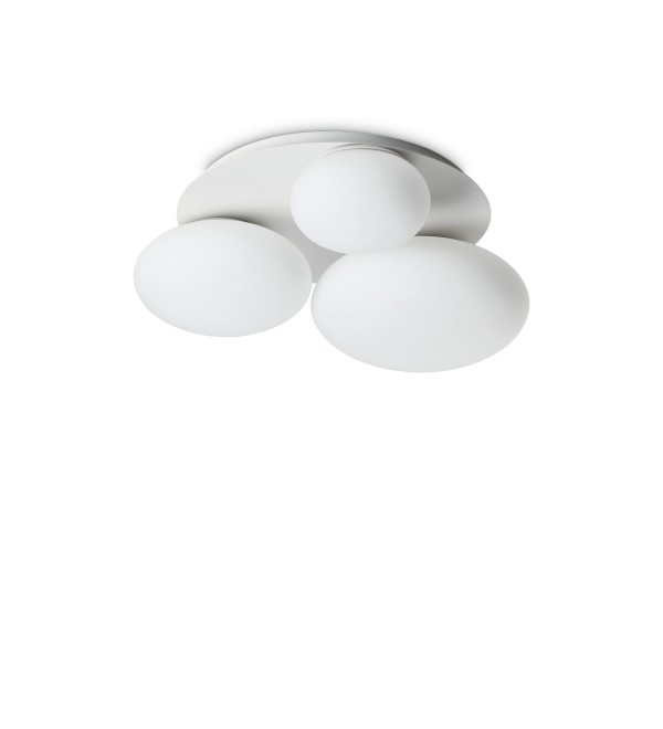 Люстра потолочная Ideal Lux Ninfea PL3 Белый GX53 306964