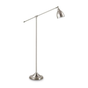 Торшер напольный Ideal Lux Newton PT1 Никель E27 015286