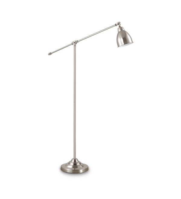 Торшер напольный Ideal Lux Newton PT1 Никель E27 015286