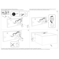 Светильник уличный Ideal Lux Twin AP1 Черный G9 115375