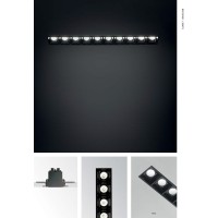 Светильник встраиваемый Ideal Lux Lika FI Trimless 20W 3000K LED Черный 267913