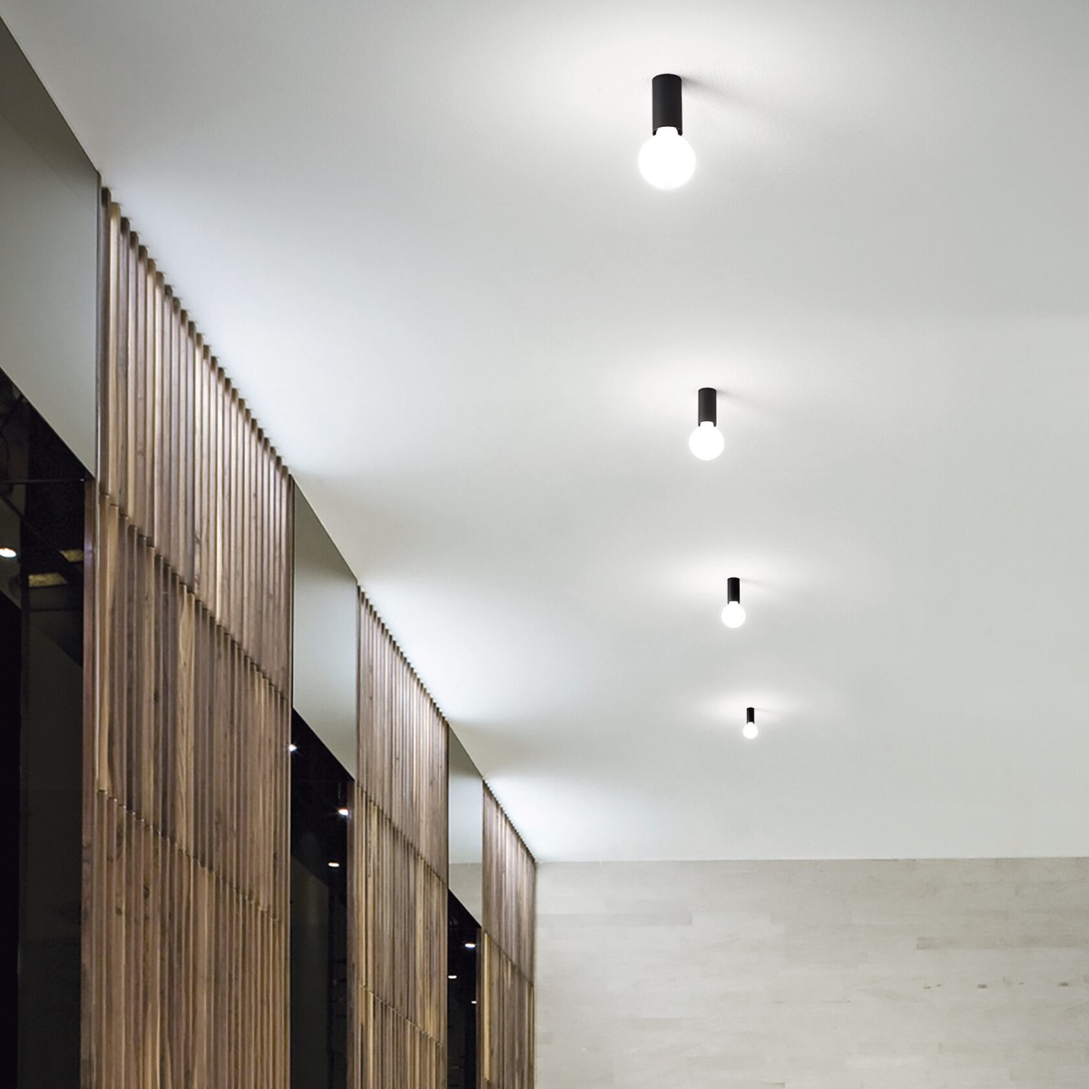 Светильник потолочный Ideal Lux Petit PL1 Латунь E27 233031