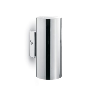 Светильник настенный Ideal Lux Look AP2 Round D60 H150 Хром GU10 094182