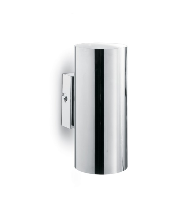 Светильник настенный Ideal Lux Look AP2 Round D60 H150 Хром GU10 094182