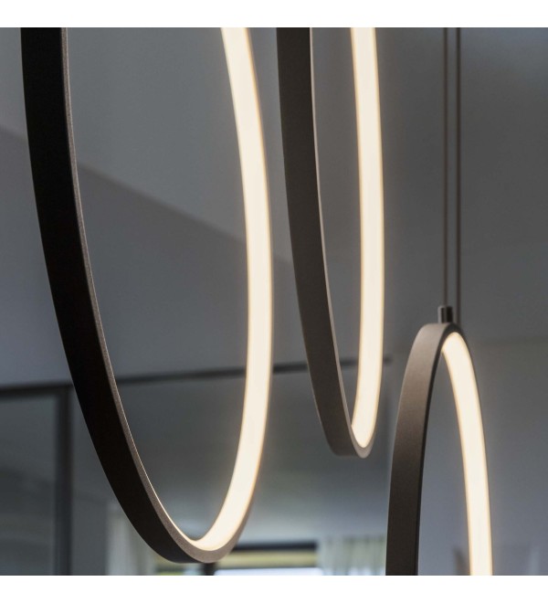 Люстра подвесная Ideal Lux Frame SP Cerchio Белый 3000K 269351
