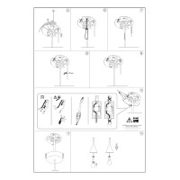 Светильник подвесной Ideal Lux Cocktail SP1 Small Черный E14 074344