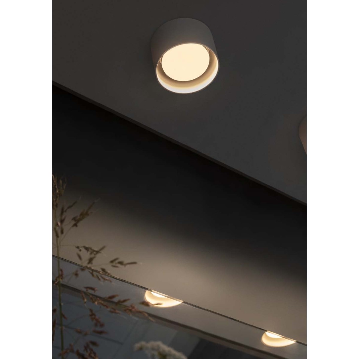 Светильник потолочный Ideal Lux Spike PL1 Round Черный GX53 278704