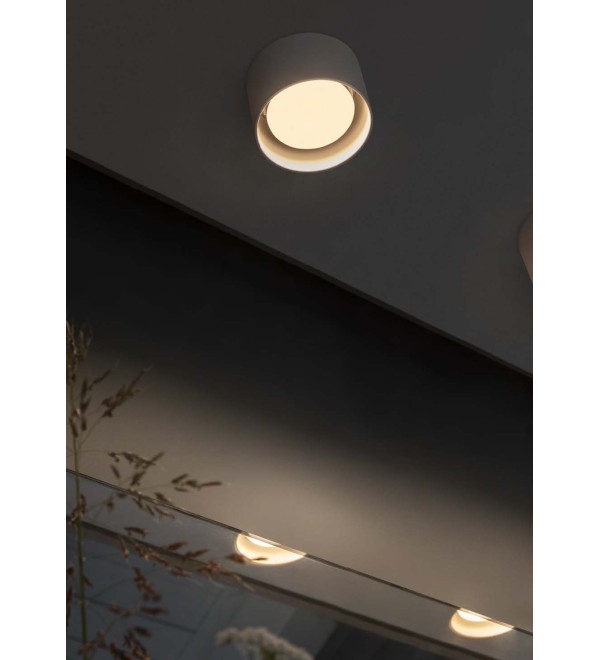 Светильник потолочный Ideal Lux Spike PL1 Round Черный GX53 278704