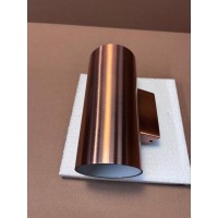 Светильник настенный Ideal Lux Look AP2 Round D60 H150 Медь GU10 164847
