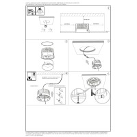 Светильник встраиваемый Ideal Lux Off FI 28W 3000K LED Белый 266510