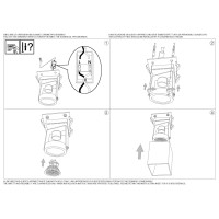 Светильник потолочный Ideal Lux Mood PL1 D09 Square макс.1х28Вт IP20 GU10 230В Алюминий/Черный Металл 140926