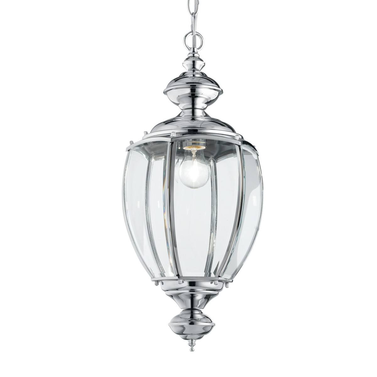 Светильник подвесной Ideal Lux Norma SP1 Хром E27 094786