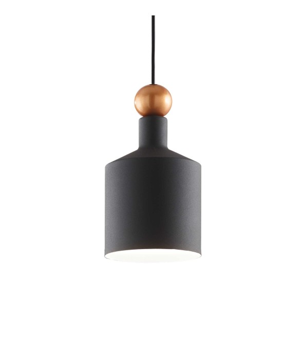 Светильник подвесной Ideal Lux Triade-3 SP1 Темно / Серый E27 221496