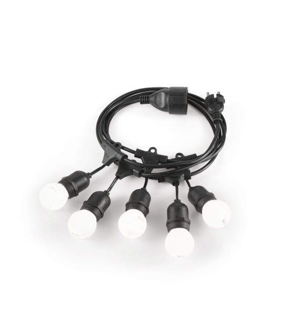 Светильник уличный Ideal Lux Fiesta SP5 Черный E27 159836