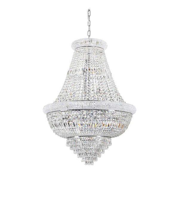 Люстра подвесная Ideal Lux Dubai SP24 Хром E14 243597