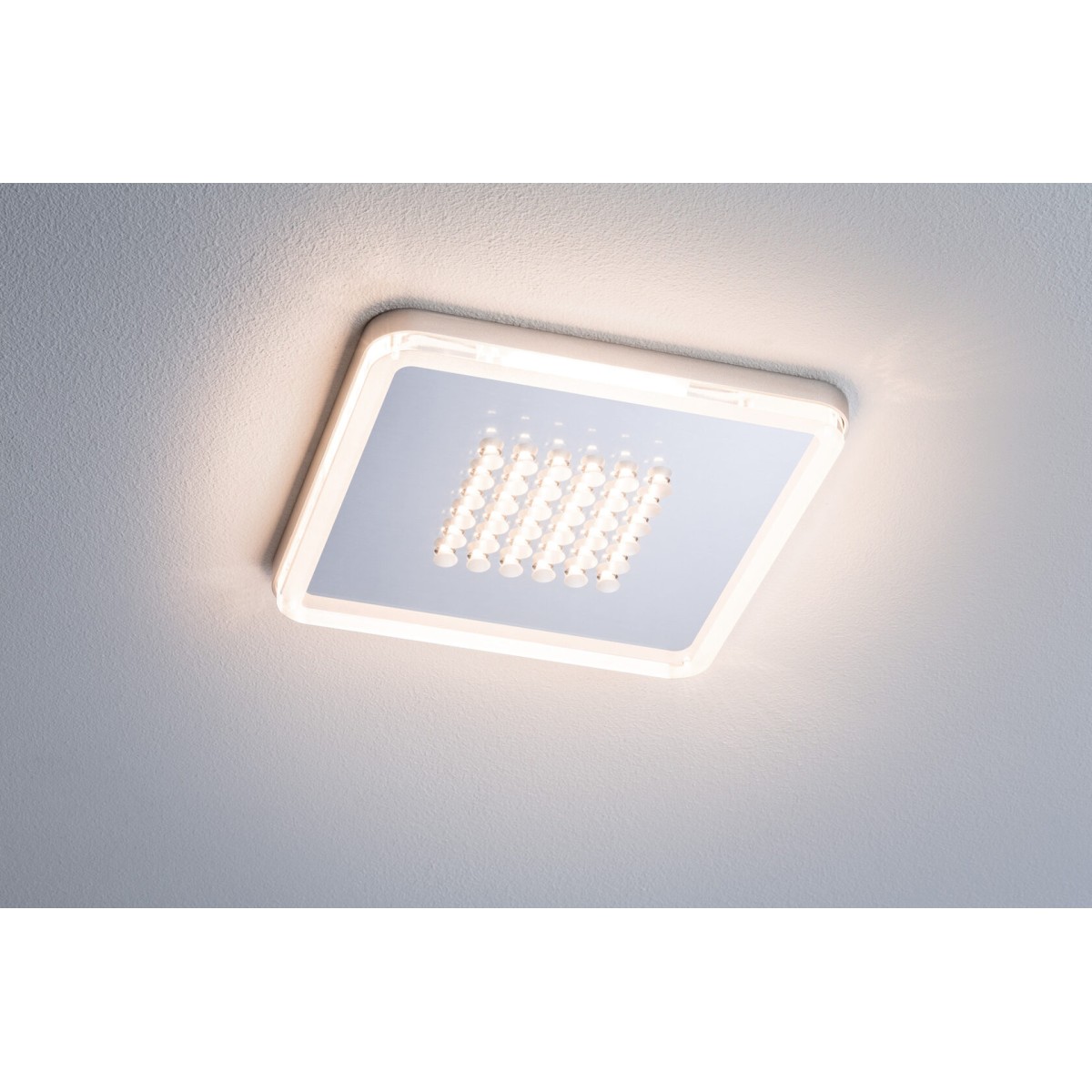Панель встраиваемая Paulmann Premium Line Panel Shower 210х210 мм Хром матовый 2700K LED 92791