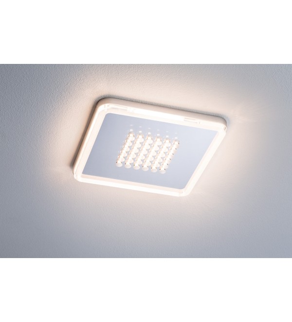 Панель встраиваемая Paulmann Premium Line Panel Shower 210х210 мм Хром матовый 2700K LED 92791