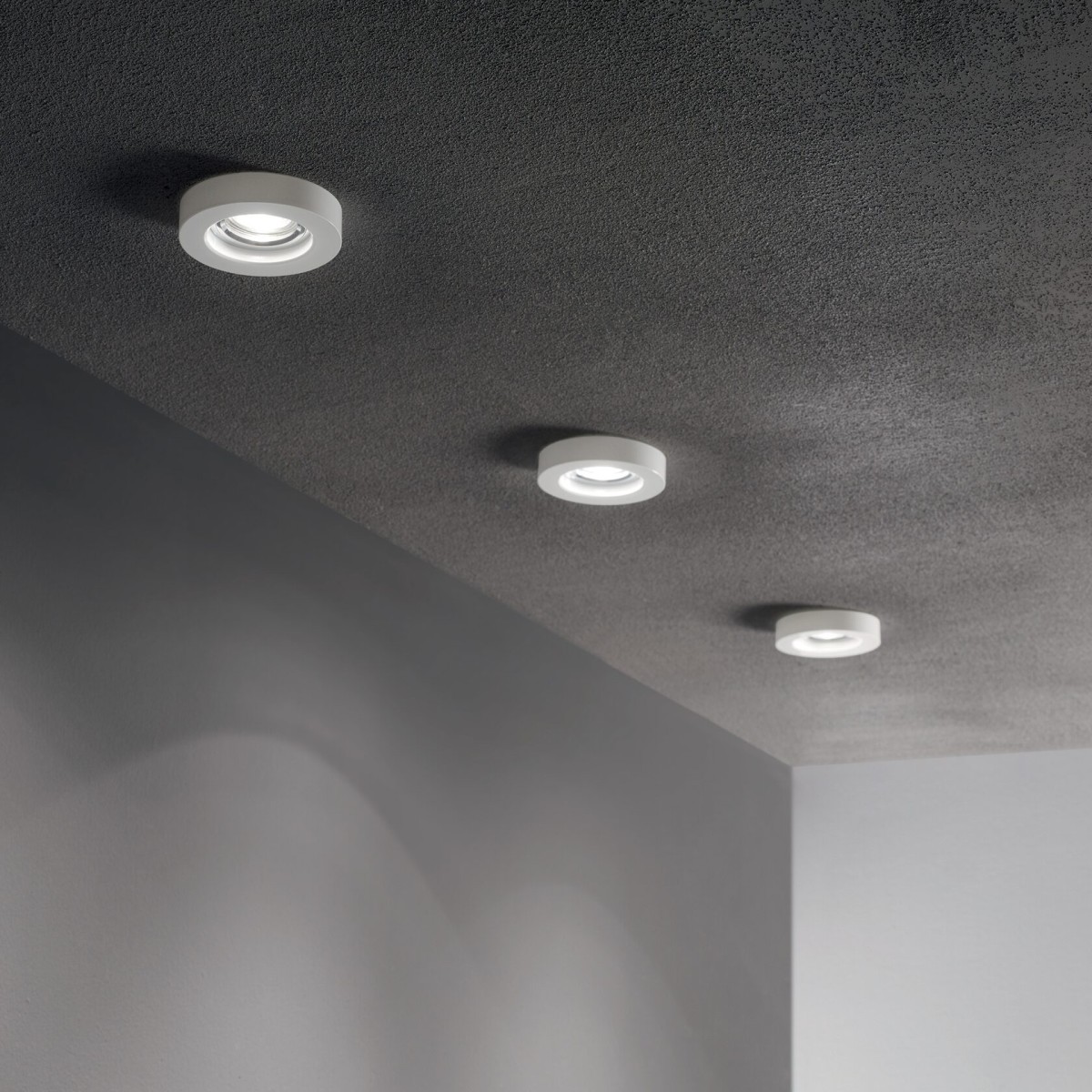 Светильник встраиваемый Ideal Lux Blues FI Round Серый GU10 113982