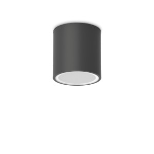 Светильник уличный Ideal Lux Techo PL1 Round D09 Черный GU10 318141