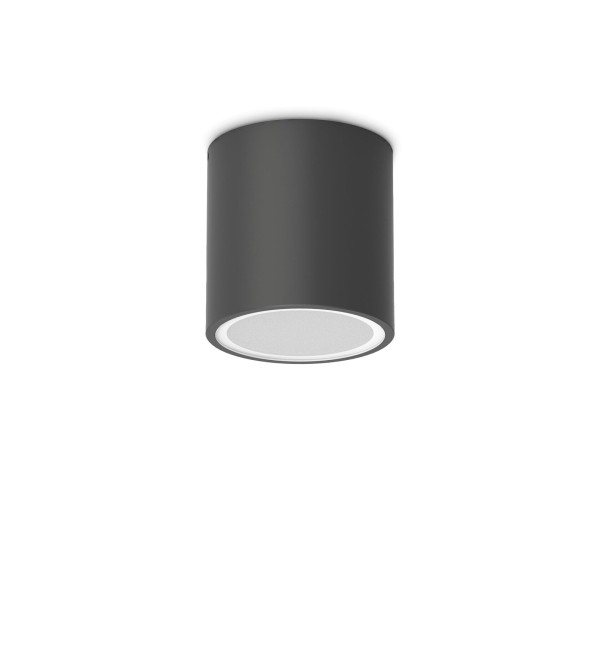 Светильник уличный Ideal Lux Techo PL1 Round D09 Черный GU10 318141