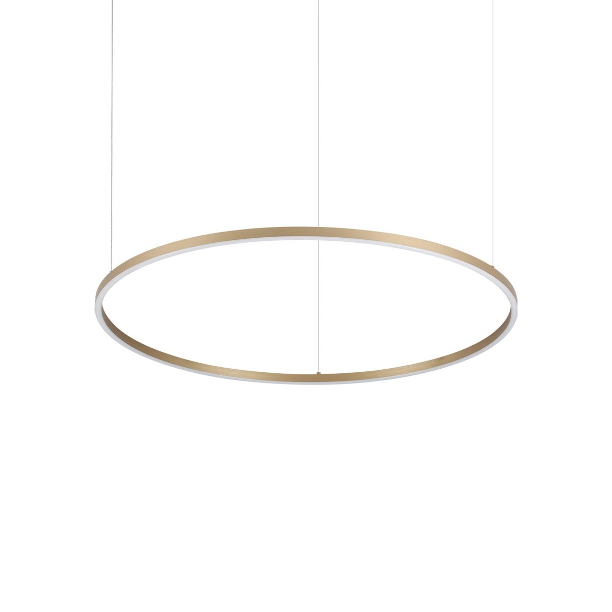 Люстра подвесная Ideal Lux Oracle Slim SP D090 Round On-Off Латунь 3000К 370514