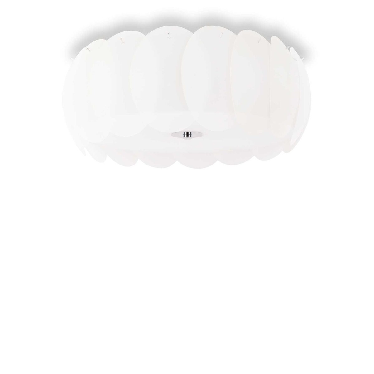 Люстра потолочная Ideal Lux Ovalino PL8 Белый E27 094014