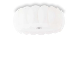 Люстра потолочная Ideal Lux Ovalino PL8 Белый E27 094014