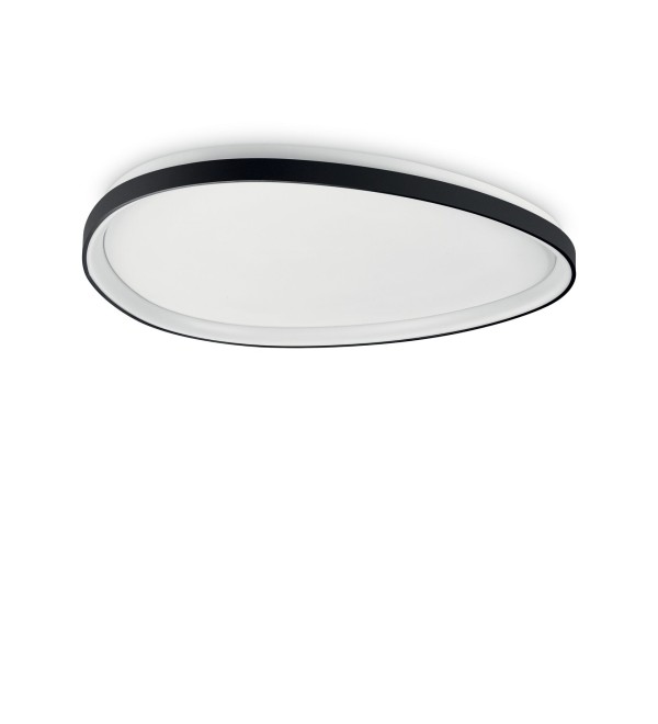 Люстра потолочная Ideal Lux Gemini PL D081 On-Off 4000K Черный LED 372105