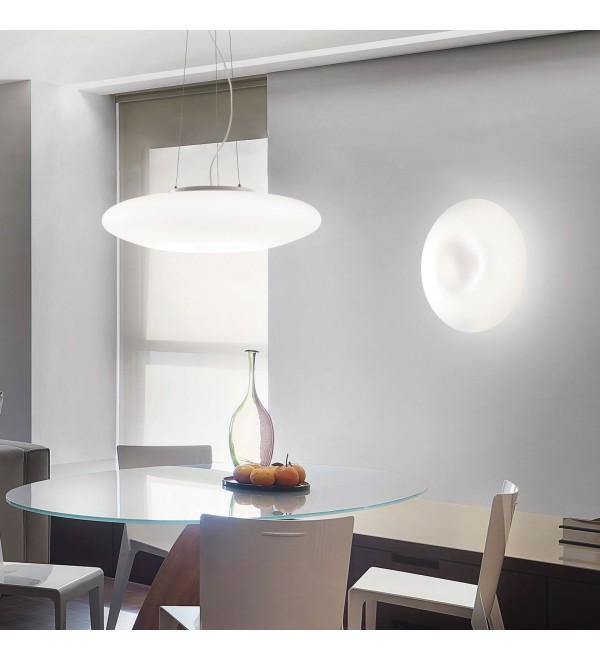 Люстра потолочная Ideal Lux Glory PL2 D40 Белый E27 101132