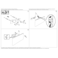 Светильник настенный Ideal Lux Desk AP2 Черный 3000К LED 173252
