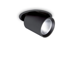Светильник встраиваемый Ideal Lux Nova FI 20W 3000K LED Черный 364438