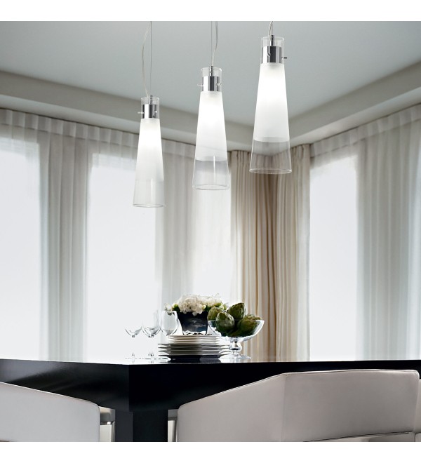 Светильник подвесной Ideal Lux Kuky SP3 Хром E27 033952
