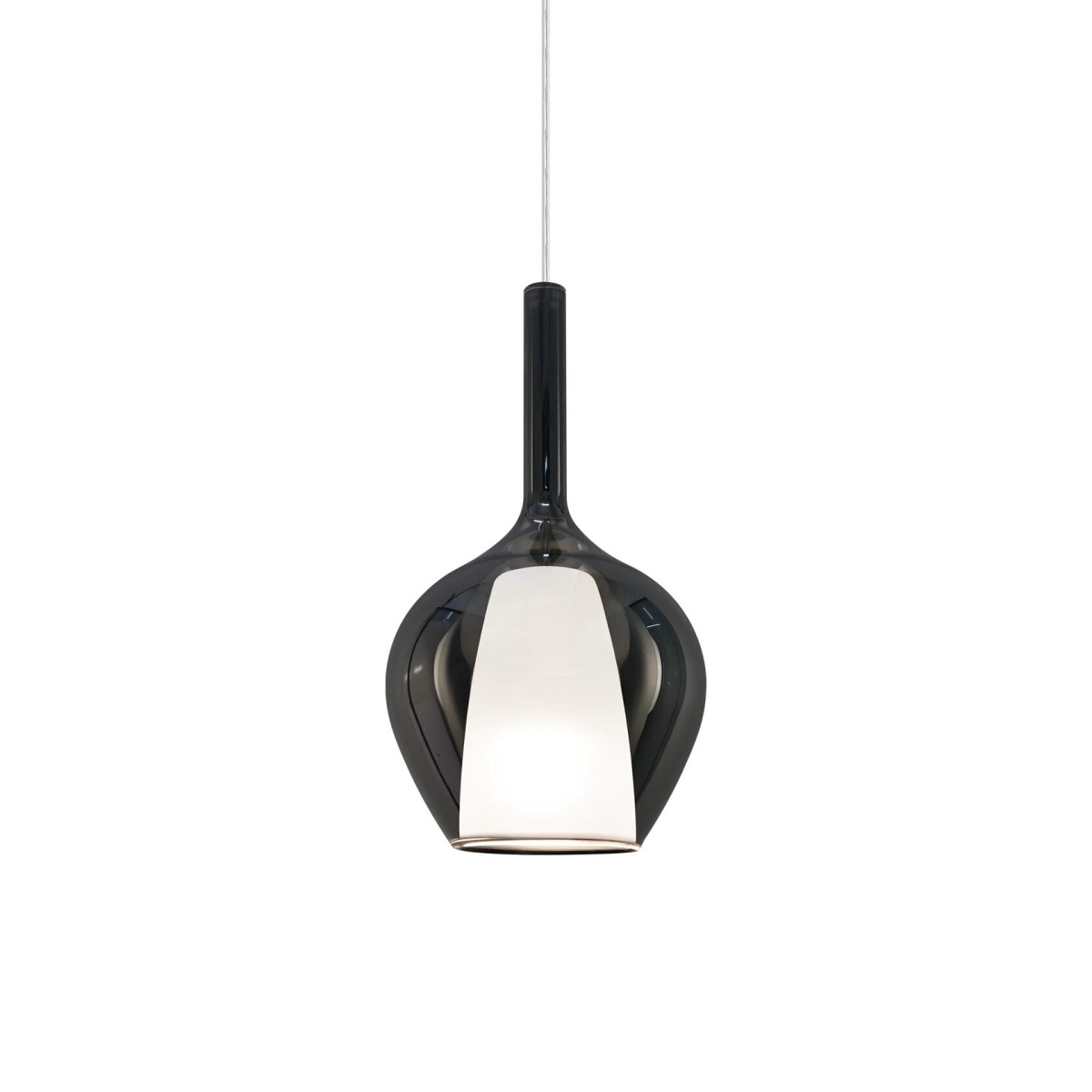 Светильник подвесной Ideal Lux Kalique SP1-1 D18 Серый E27 359861
