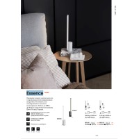 Лампа настольная Ideal Lux Essence TL Square LED 3000K Белый 367156