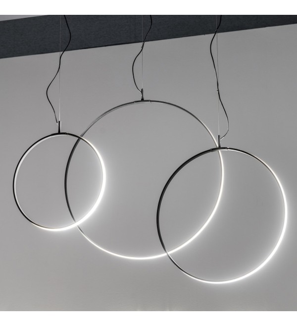 Люстра подвесная Ideal Lux Circus SP D74 36Вт LED Черный