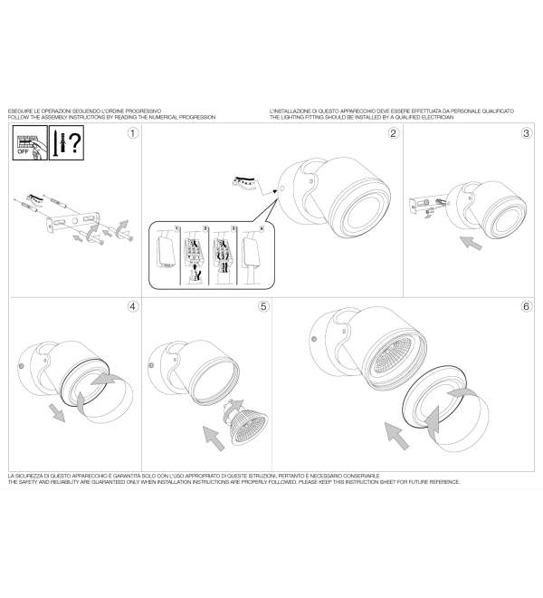 Светильник уличный Ideal Lux Xeno AP1 Белый GU10 129488