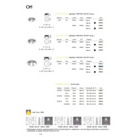 Светильник встраиваемый Ideal Lux Off FI 42W 3000K LED Черный 266596