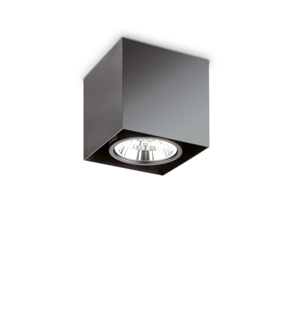 Светильник потолочный Ideal Lux Mood PL1 D15 Square Черный GU10 243931