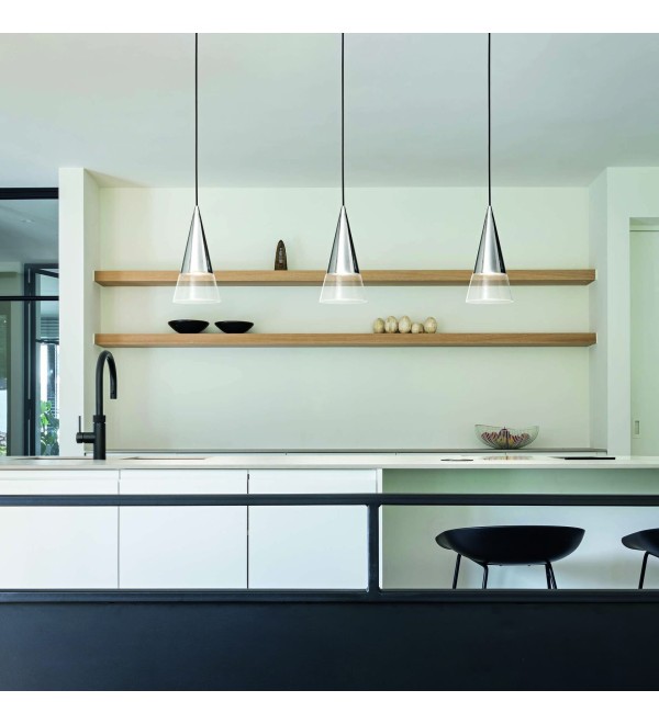 Светильник подвесной Ideal Lux Cono SP3 E14 Белый 112381
