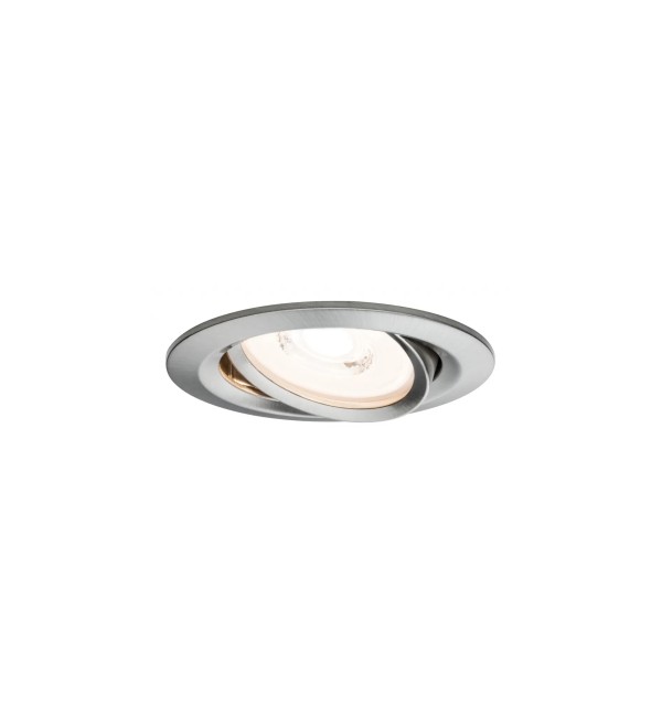 Светильник встраиваемый (набор 3шт.) Paulmann Reflector Coin dimmable 2700К LED Железо тертое 93944