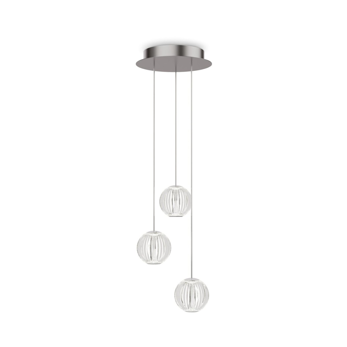 Светильник подвесной Ideal Lux Diamond SP3 Прозрачный 3000К LED 343464