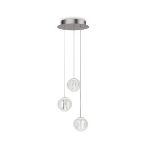 Светильник подвесной Ideal Lux Diamond SP3 Прозрачный 3000К LED 343464