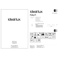 Светильник встраиваемый Ideal Lux Polka FI Античная Латунь GU10 115580