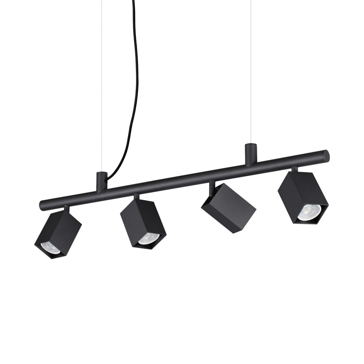 Светильник подвесной Ideal Lux Dynamite SP4 Square Черный GU10 371382