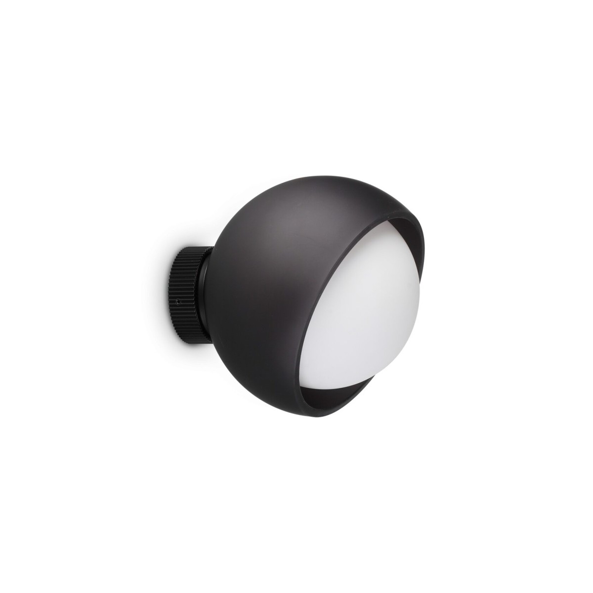 Светильник настенный Ideal Lux Bloom AP1 D17 Черный E27 366562