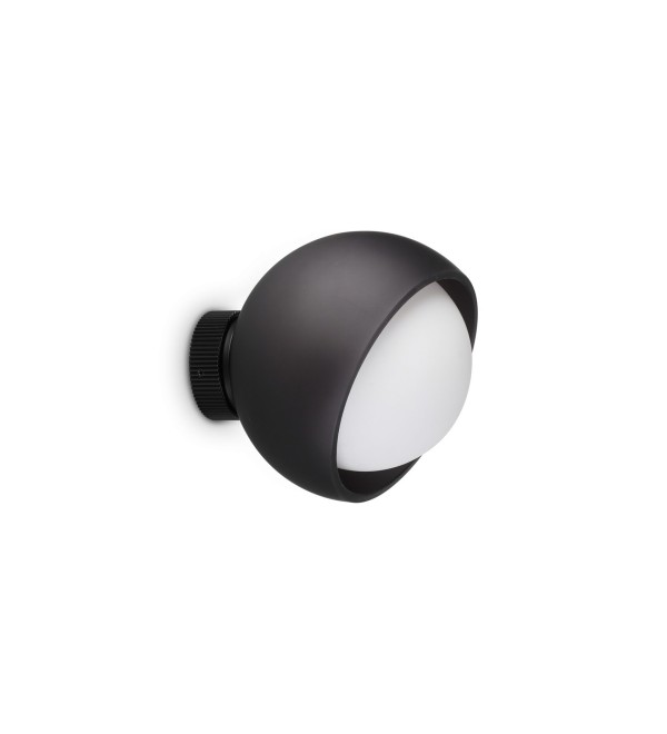 Светильник настенный Ideal Lux Bloom AP1 D17 Черный E27 366562