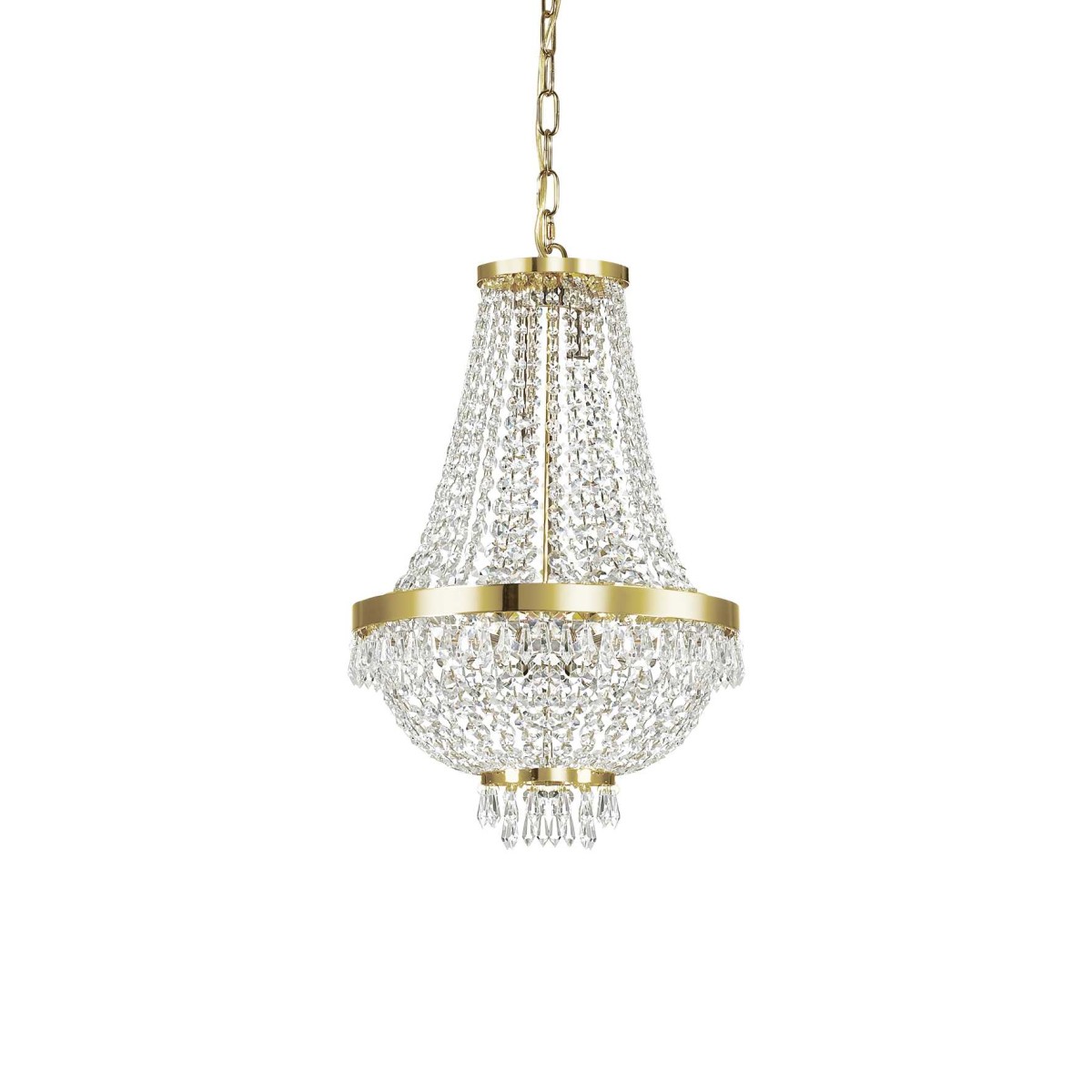 Люстра подвесная Ideal Lux Caesar SP6 Золото G9 114729