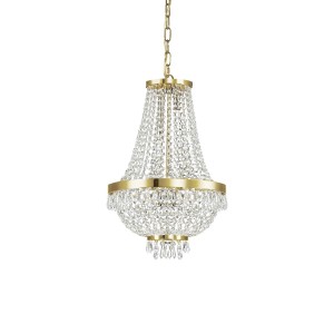 Люстра подвесная Ideal Lux Caesar SP6 Золото G9 114729