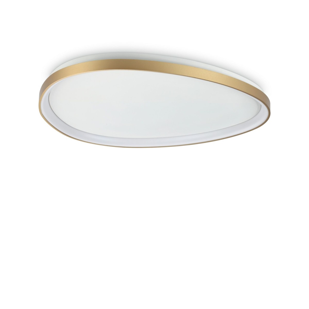 Люстра потолочная Ideal Lux Gemini PL D081 On-Off 4000K Латунь LED 372112